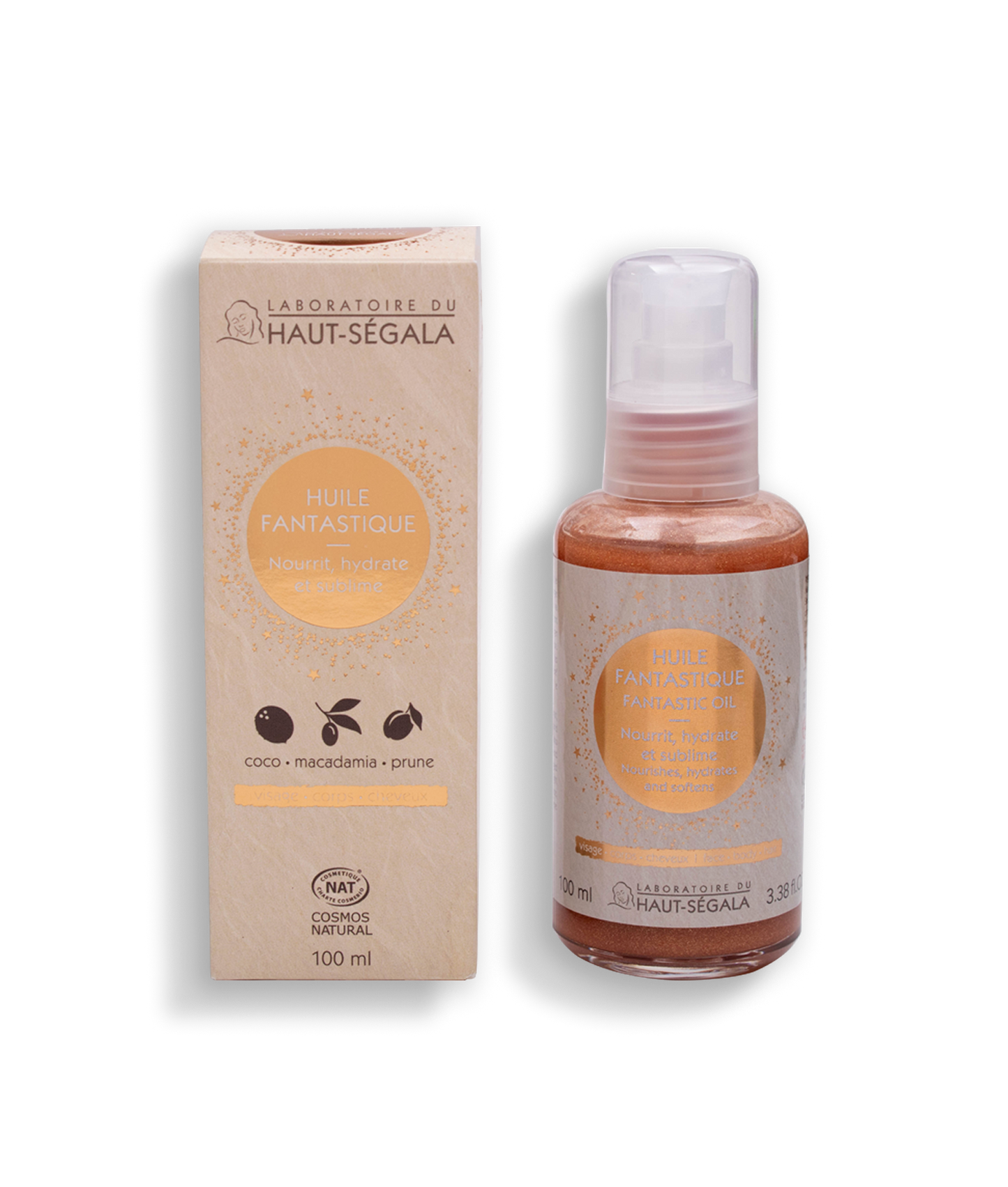 Laboratoire Haut-Segala Organic Shimmering Oil 100ml