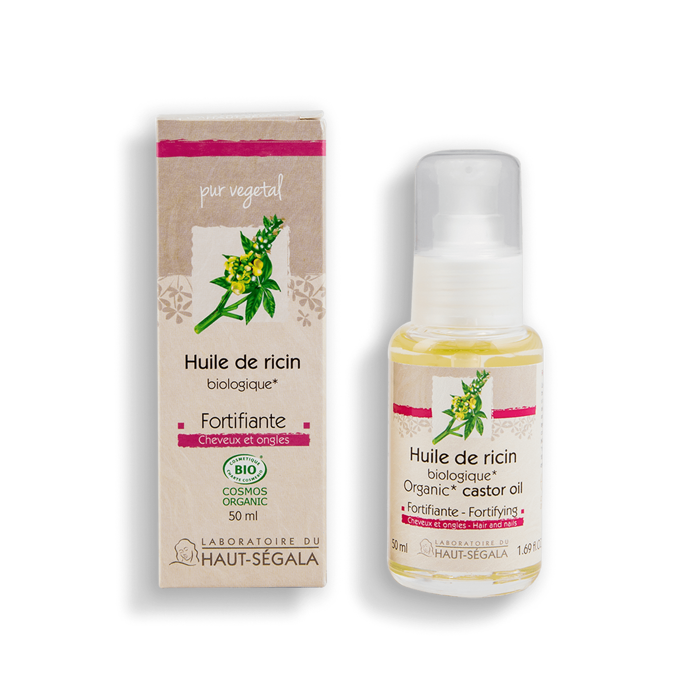 Haut-Segala Økologisk Castor Oil 50ml