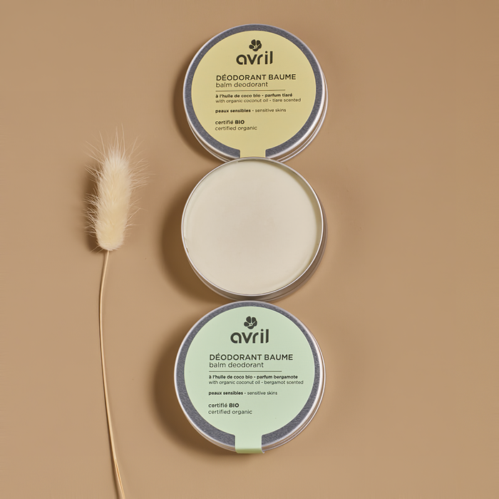 Avril Deodorant Balm For Sensitive Skin Tiaré