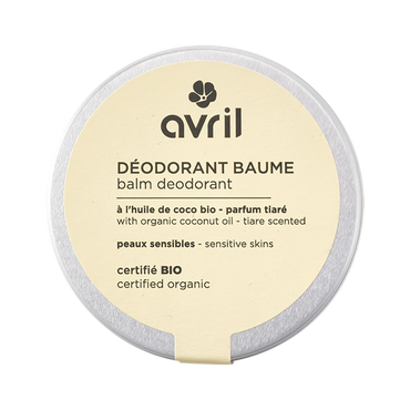 Avril Deodorant Balm For Sensitive Skin Tiaré