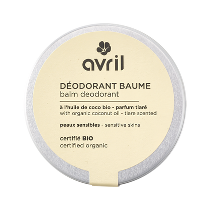 Avril Deodorant Balm For Sensitive Skin Tiaré