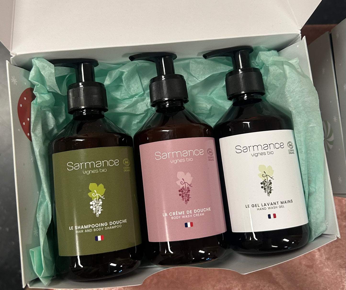 Julegavesett Shampoo, Håndsåpe og Dusjsåpe