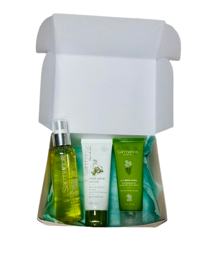 Morsdagsgave Sarmance Olje, Skrubb/maske og Håndkrem
