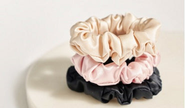 Sleep & Glow Large Scrunchies x 3