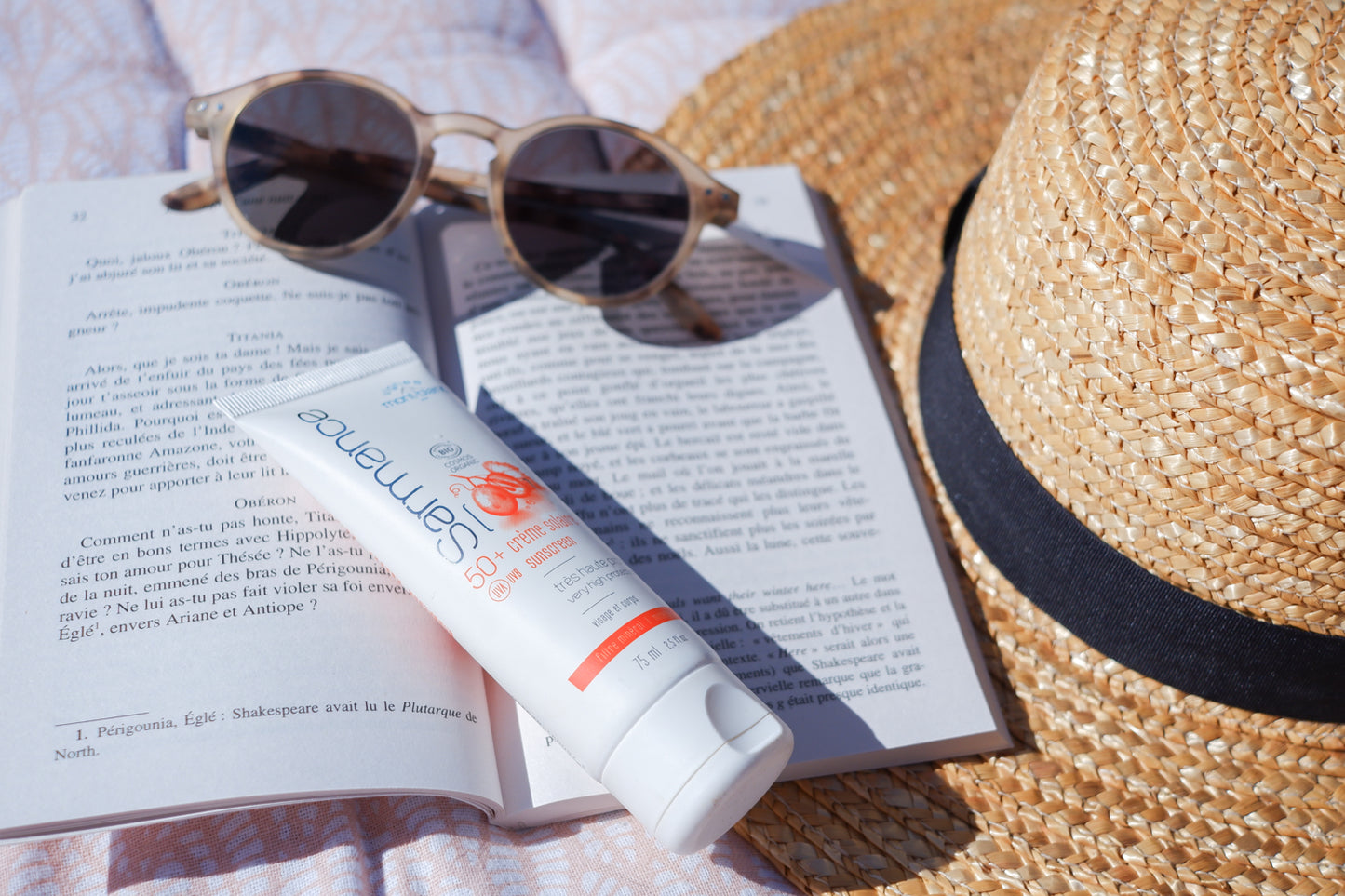 Sarmance Organic Sunscreen SPF50 75ml
