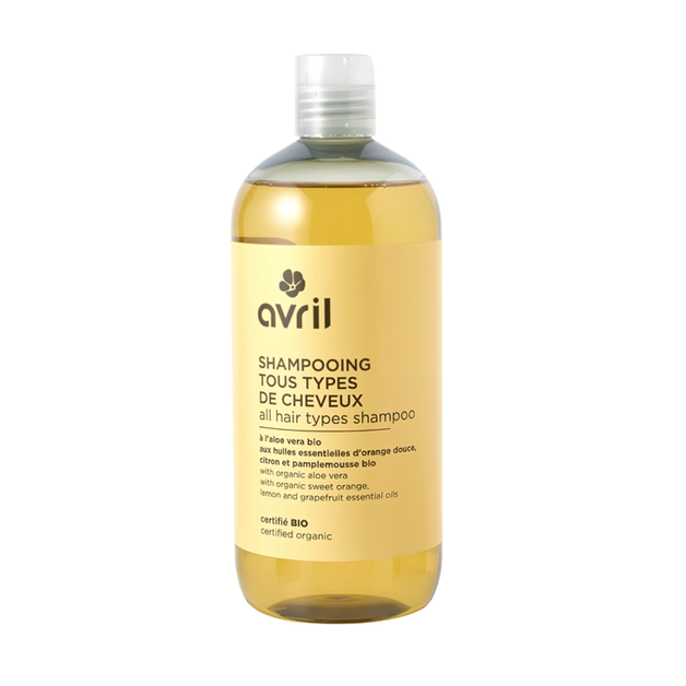 Avril Shampoo All Hair Types Sulfate Free 500ml